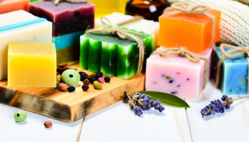 An image illustrating The Art of Handmade Soap