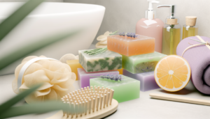 An image illustrating Top 10 Benefits of Using Organic Soap Daily