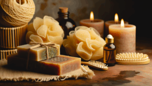 An image illustrating Natural Soaps for Healthy Skin – Artisan-Crafted and Eco-Friendly