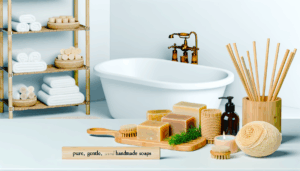 An image illustrating Discover Our Handmade Soaps – Pure, Gentle, and Skin-Loving